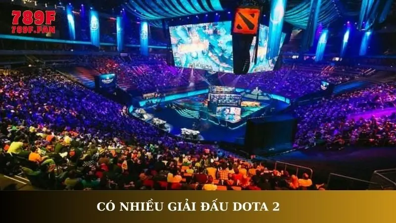 Có nhiều giải đấu Dota 2